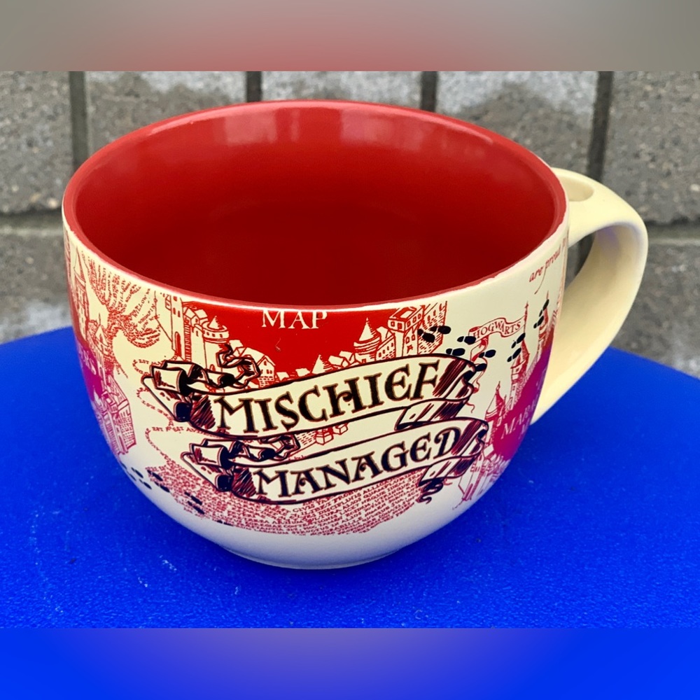 Large Harry Potter MISCHIEF MANAGED Marauder’s Map Coffee Mug